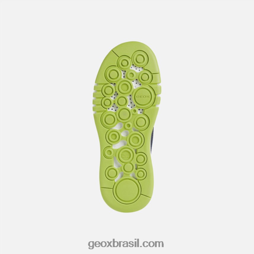 menino aerante marinho/verde limão Geox 28TF8X1389