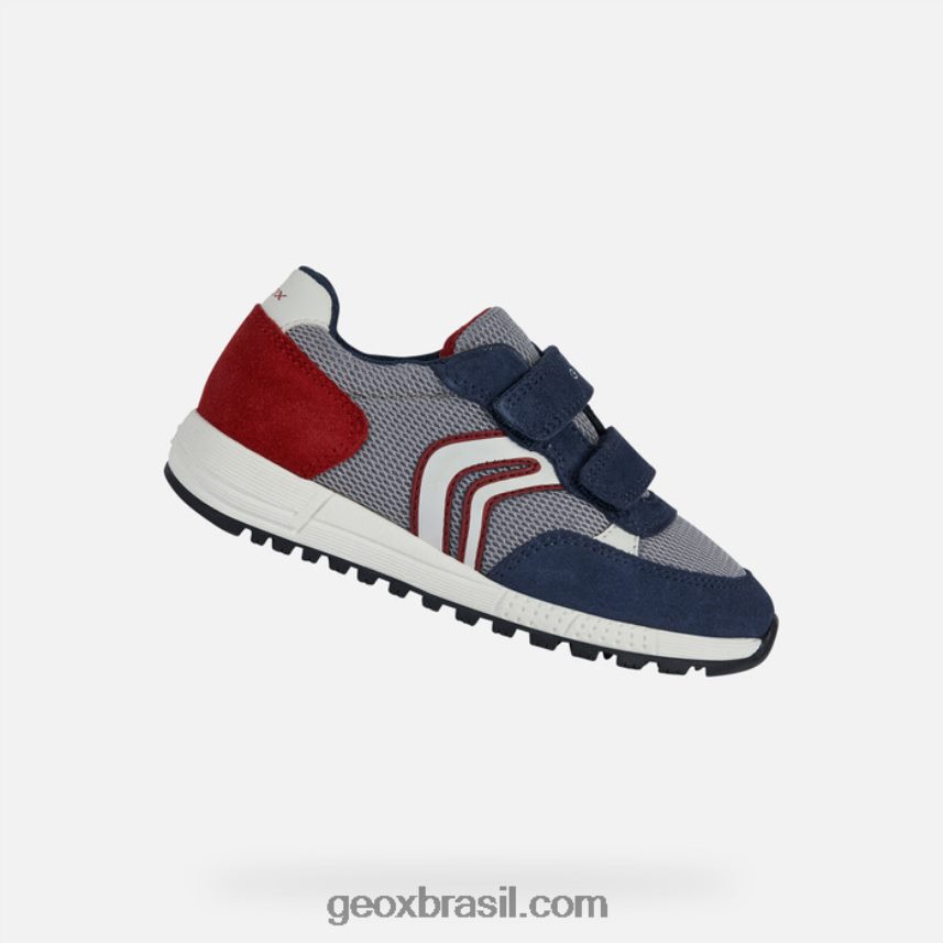 menino alben cinza claro/ marinho Geox 28TF8X1339