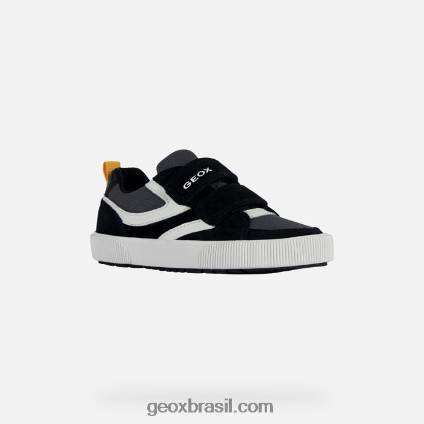 menino alfabeto Preto branco Geox 28TF8X1941