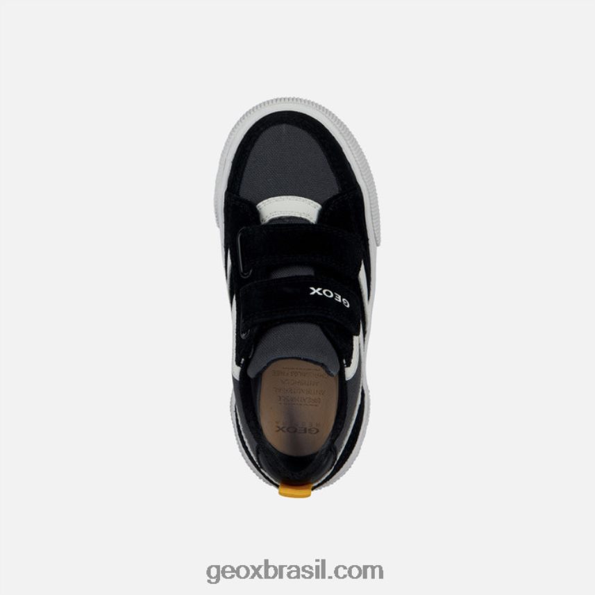 menino alfabeto Preto branco Geox 28TF8X1941