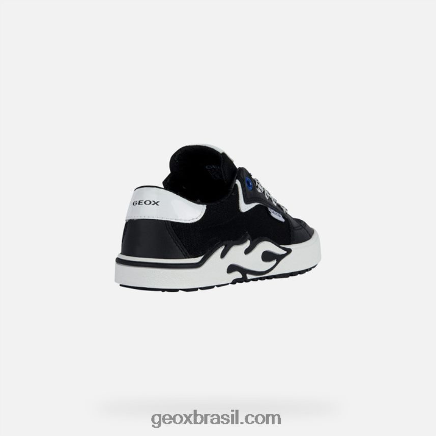 menino alfabeto Preto branco Geox 28TF8X1949