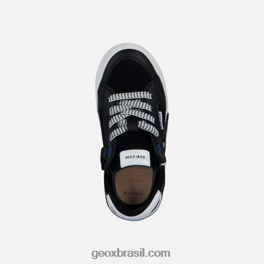 menino alfabeto Preto branco Geox 28TF8X1949