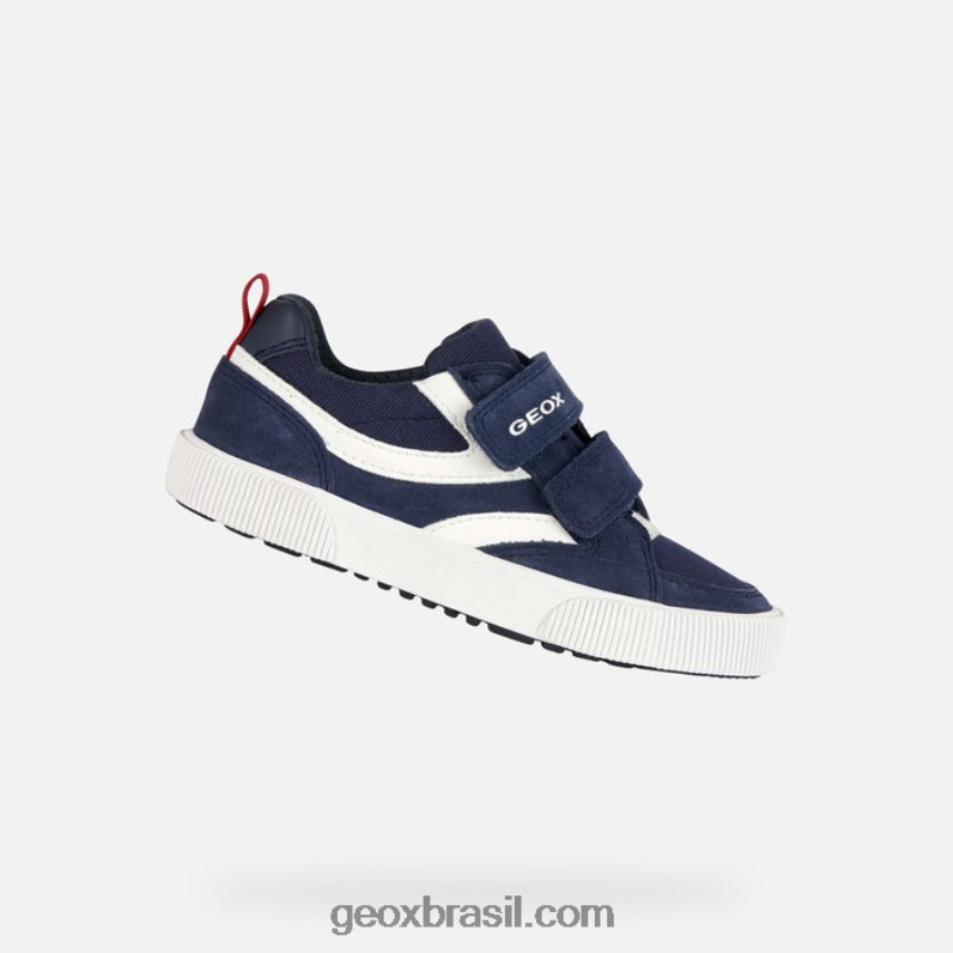 menino alfabeto marinho/branco Geox 28TF8X1942