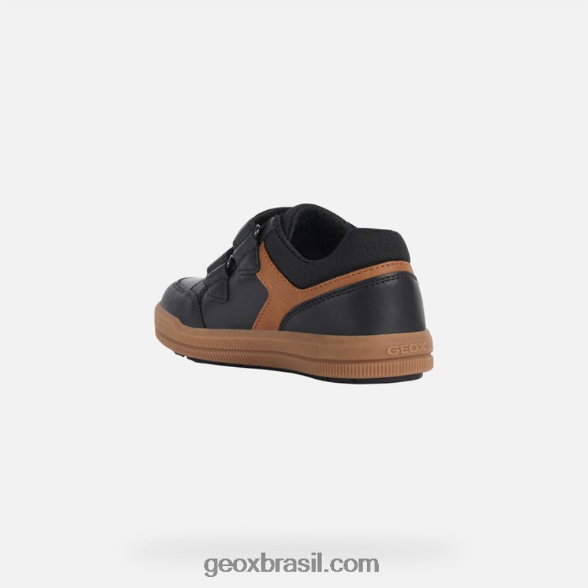 menino arzach Preto amarronzado Geox 28TF8X1969