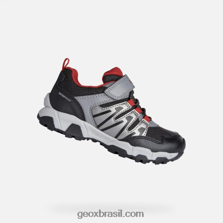 menino magnetar preto/vermelho Geox 28TF8X1364