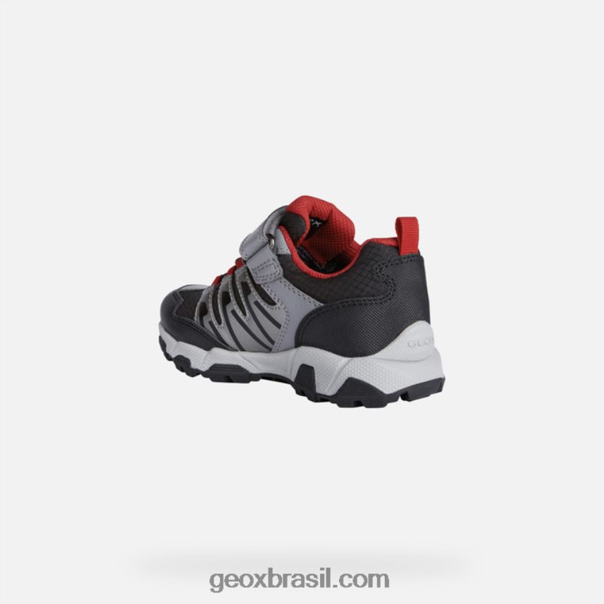 menino magnetar preto/vermelho Geox 28TF8X1364