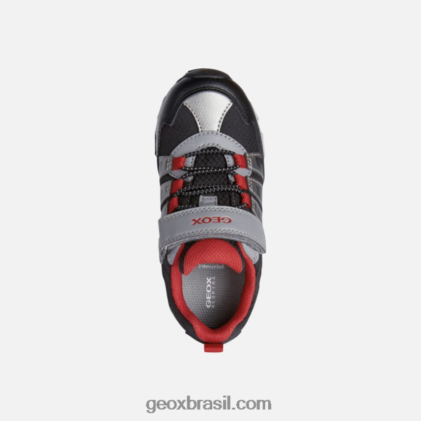 menino magnetar preto/vermelho Geox 28TF8X1364