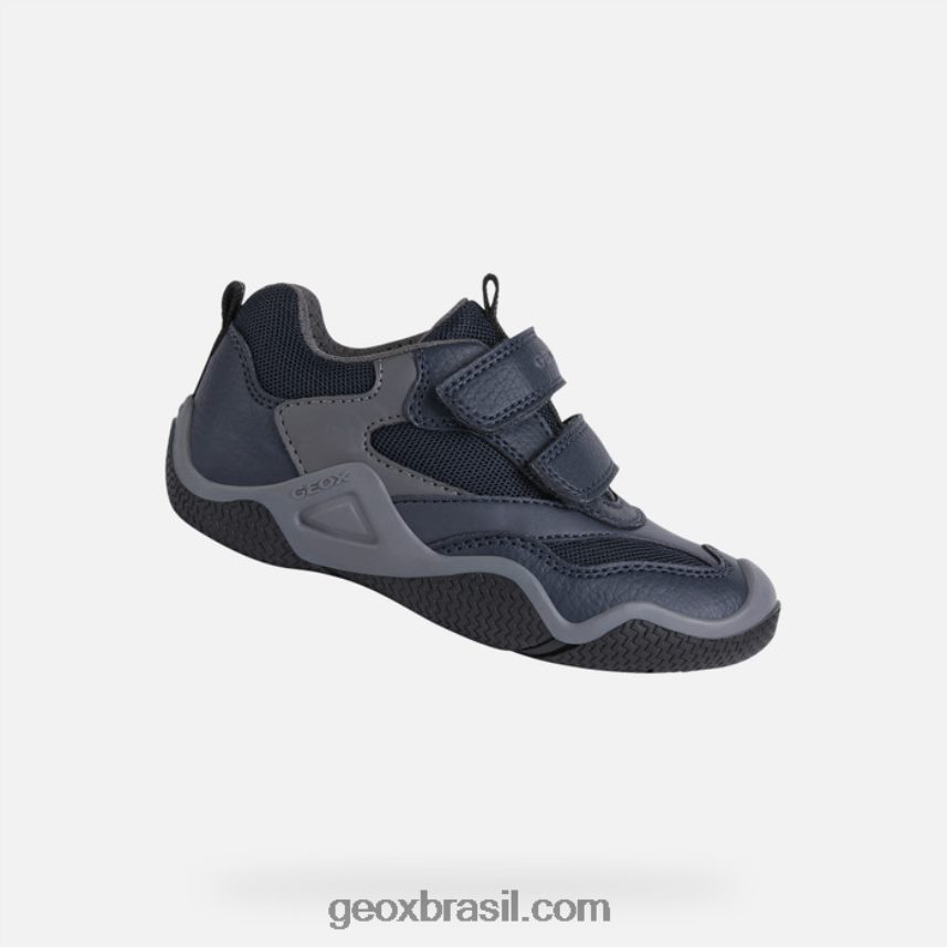 menino pernalta marinho/cinza escuro Geox 28TF8X1999