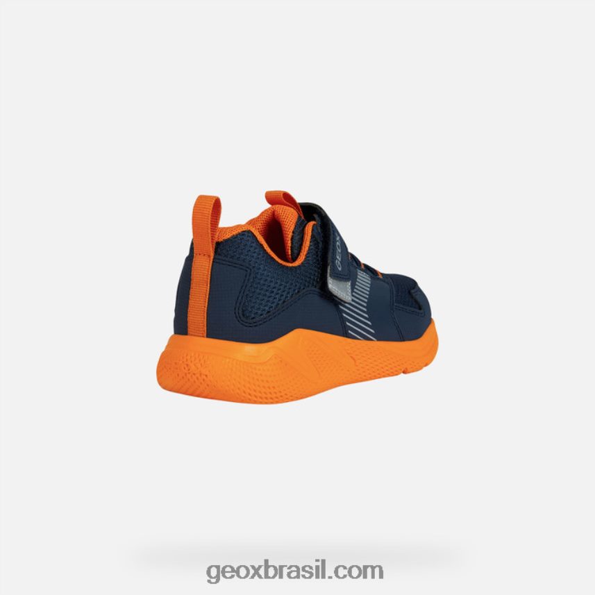 menino sprintye marinho/laranja Geox 28TF8X1960