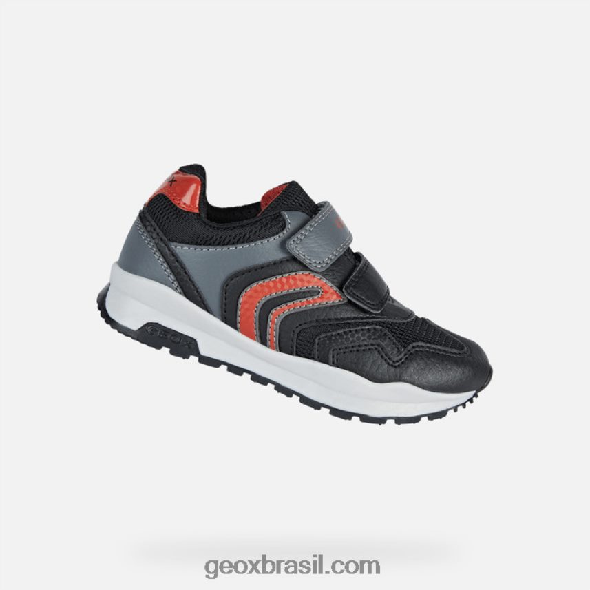 pavel boy preto/vermelho Geox 28TF8X1285