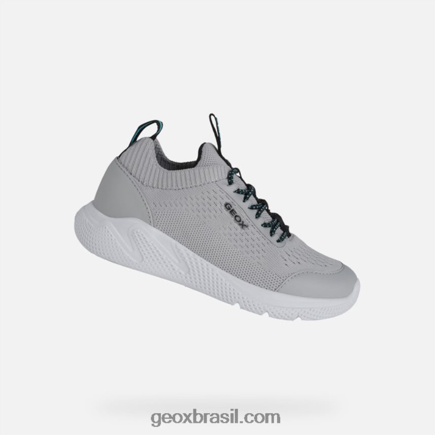 sprintye júnior cinza claro Geox 28TF8X1896