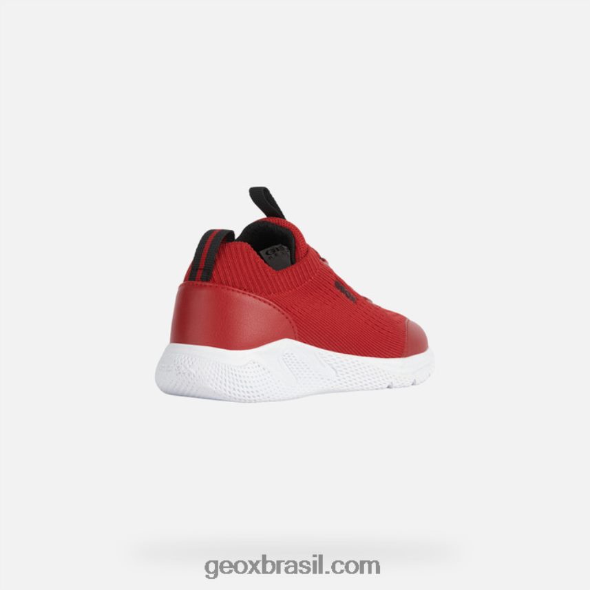 sprintye júnior vermelho preto Geox 28TF8X1895