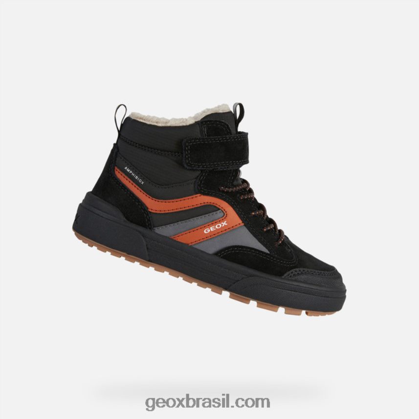 weemble abx júnior preto/ferrugem Geox 28TF8X1076