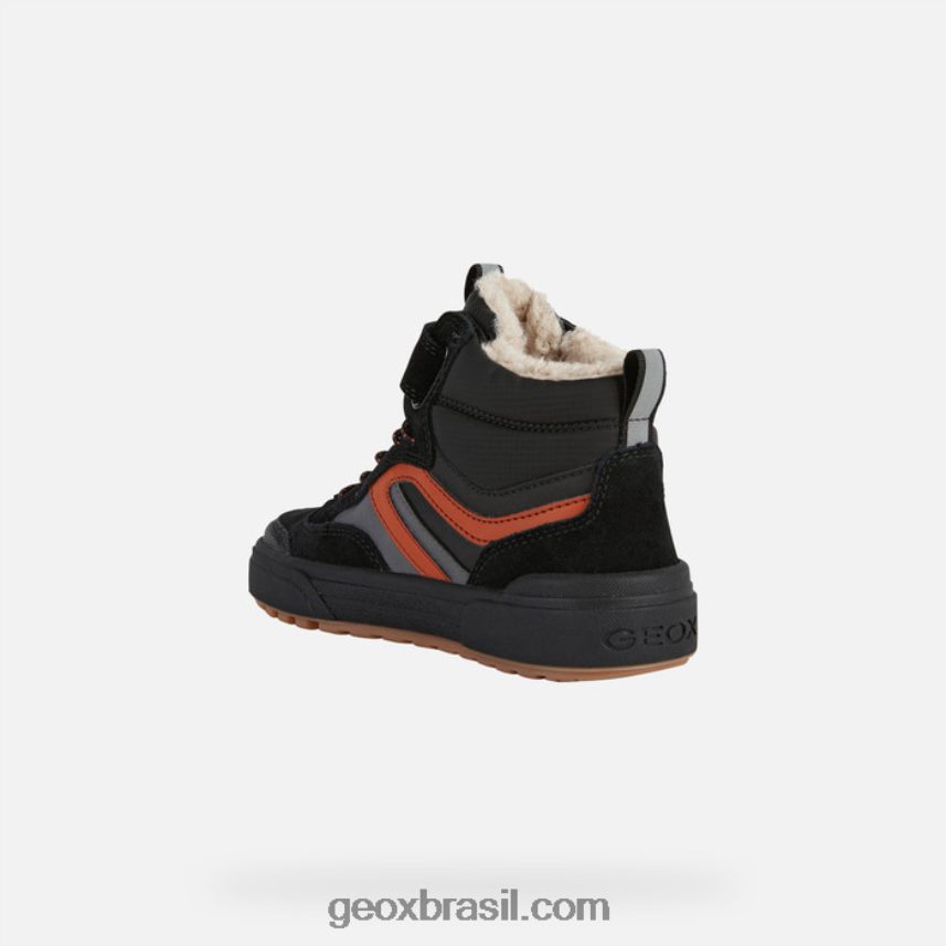 weemble abx júnior preto/ferrugem Geox 28TF8X1076